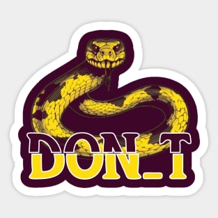 DON'T TREAD ON ME Sticker